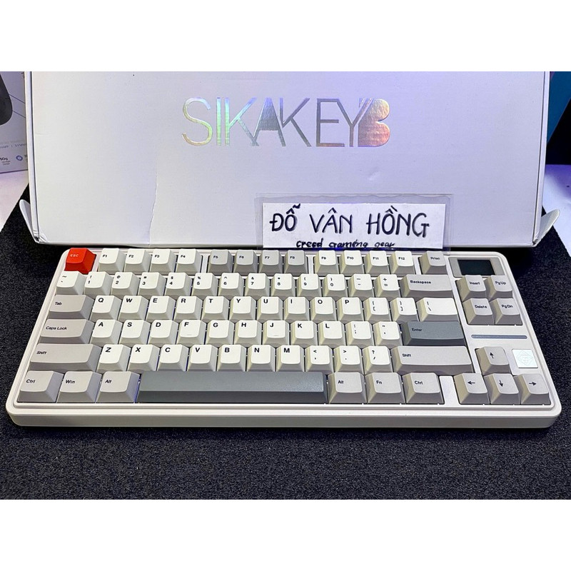 Bàn phím Gaming SIKAKEYB HM80 / HM66  Magnetic Rapid Trigger ( Mạnh ngang Wooting80He)