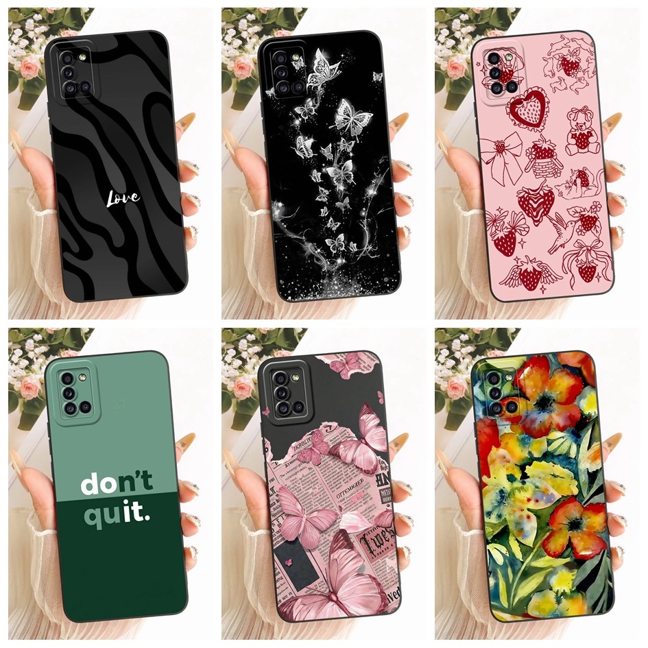 Ốp Lưng Mới Cho Samsung Galaxy A31 Vỏ Điện Thoại SM-A315F SM-A315G SM-A315N Vỏ Silicon Mềm Cho Samsu