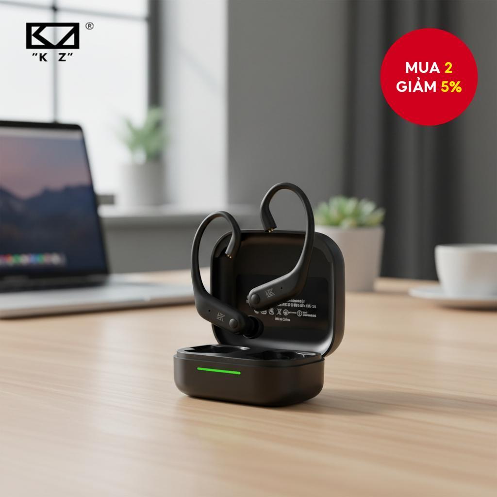 KZ AE01 Móc tai Bluetooth 5.4 Tai nghe không dây kèm cáp C PIN và hộp sạc cho PR1PRO DQ6 ZVX EDXPRO