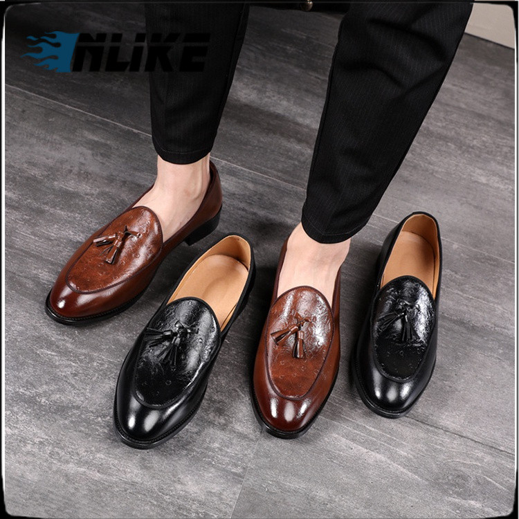 Giày Da Nam Kiểu Dáng Sang Trọng Size 37-48