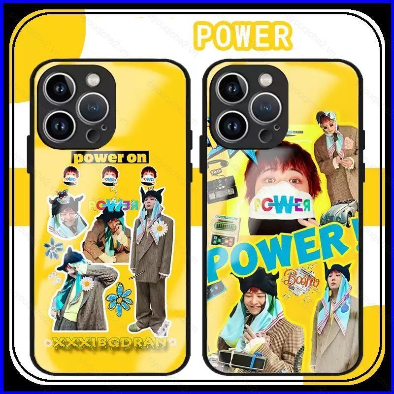 SV G-DRAGON POWER GD vỏ điện thoại di động stalinite iPhone 16 promax 15 14 PLUS SAMSUNG S24PLUS Ult