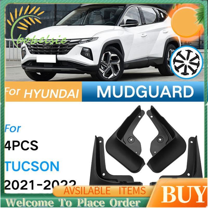 4 Xe Chắn Bùn Bùn Chắn Bùn Bắn Bùn Bảo Vệ Fender Cho Xe Hyundai Tucson NX4 2021 2022 2023 2024 Phụ K