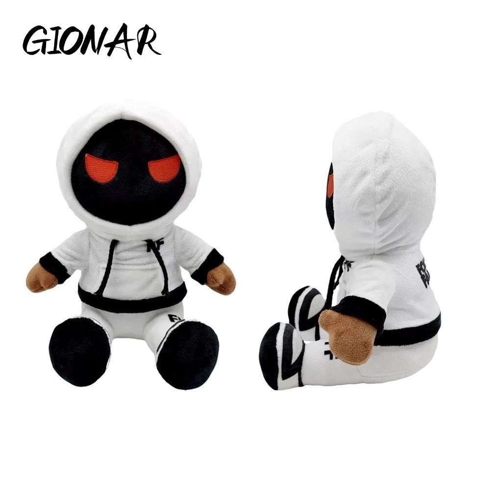 Búp bê nhồi bông gia đình GIONAR Foltyn, Roblox Soft Anime Plushie Toy, Phim hoạt hình với áo nỉ trắ