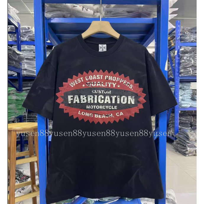 Áo thun cổ điển "PANHEAD" West Coast Motorcycle Movement Limited Washed Đau khổ