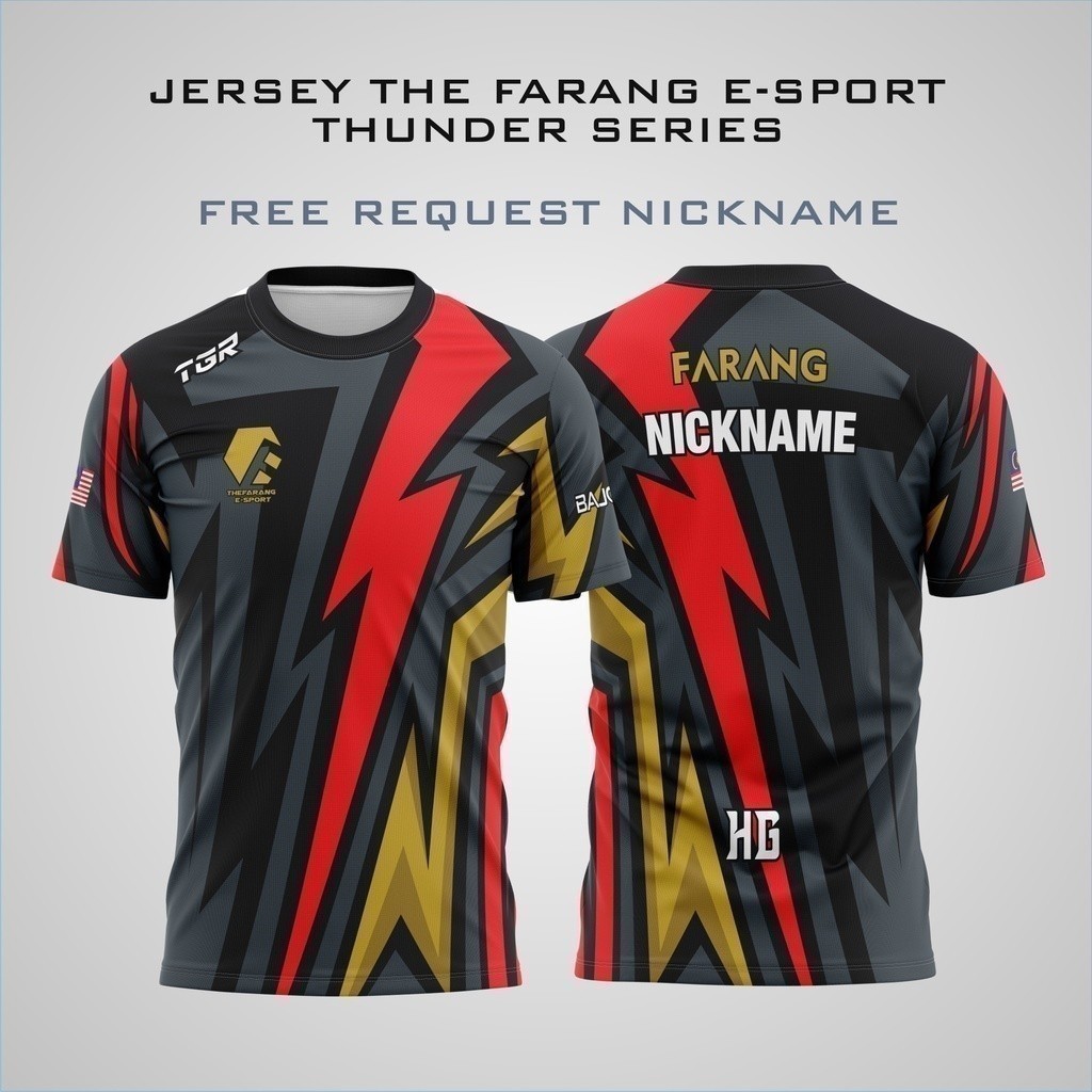 Farang jersey the esport thunder series free quest biệt danh