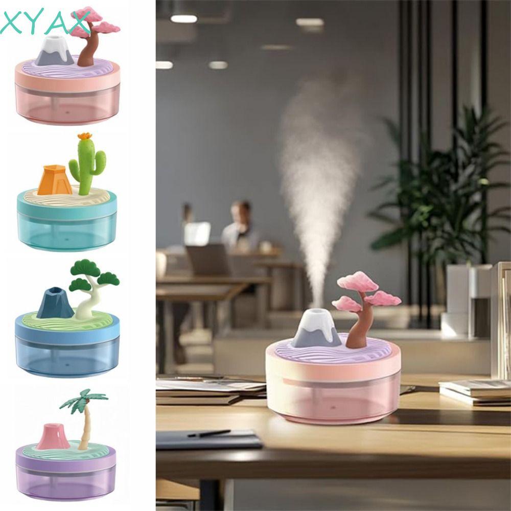 Máy tạo độ ẩm cảnh quan XYAX, Máy tạo độ ẩm không khí Mini sáng tạo 320ml, Máy phun quà tặng Tắt nguồn thông minh Máy phun ô tô Im lặng Du lịch