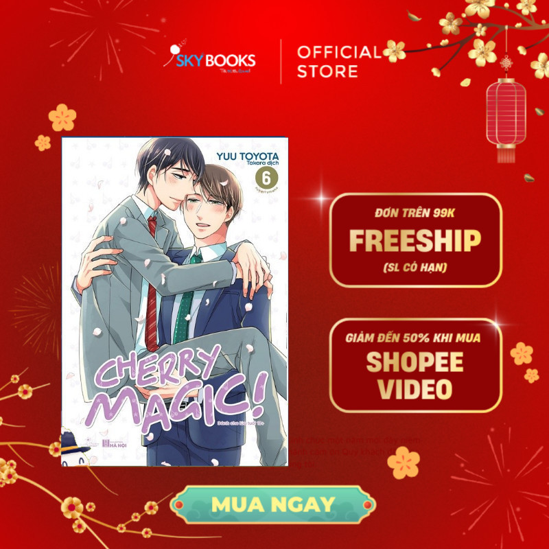 Sách - Cherry Magic (Tập 6)