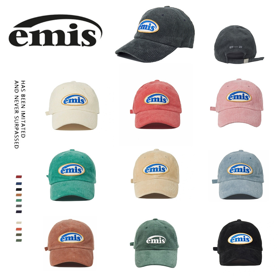 [Chính hãng] Giao hàng có sẵn / Mũ nhung vải nhung EMIS có Logo tròn