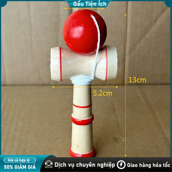 Đồ chơi Kendama truyền thống Nhật cấu trúc gỗ, Gỗ, Truyền Thống, Chuyên Nghiệp, Kendama, Bóng Kendam