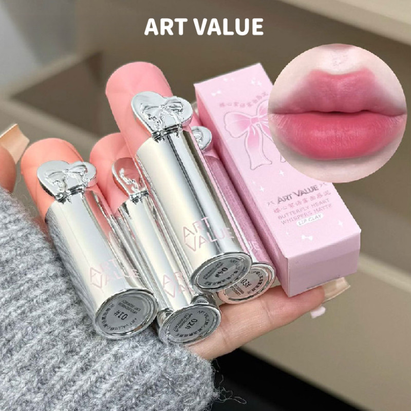 ART VALUE Son Kem Môi Nhung Lì Độ Saturate Thấp Mịn Môi