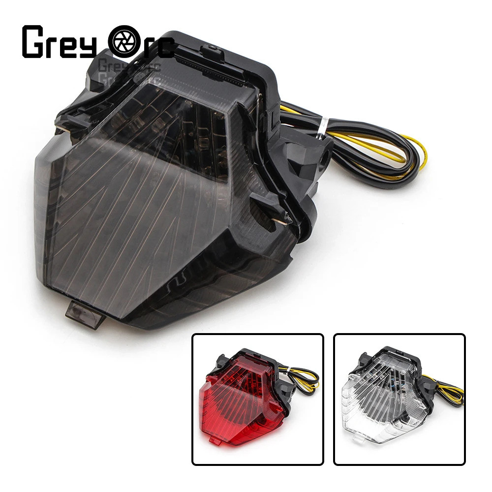 Đèn hậu xe máy Tích hợp đèn báo rẽ Đèn phanh cho YAMAHA MT-07 FZ-07 YZF R25 2014-2017 / YZF R3 MT-25