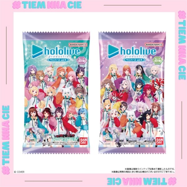 [Tiệm nhà Cie] [SẴN] THẺ NHÂN PHẨM HOLOLIVE WAFER VOL 4 SP007645