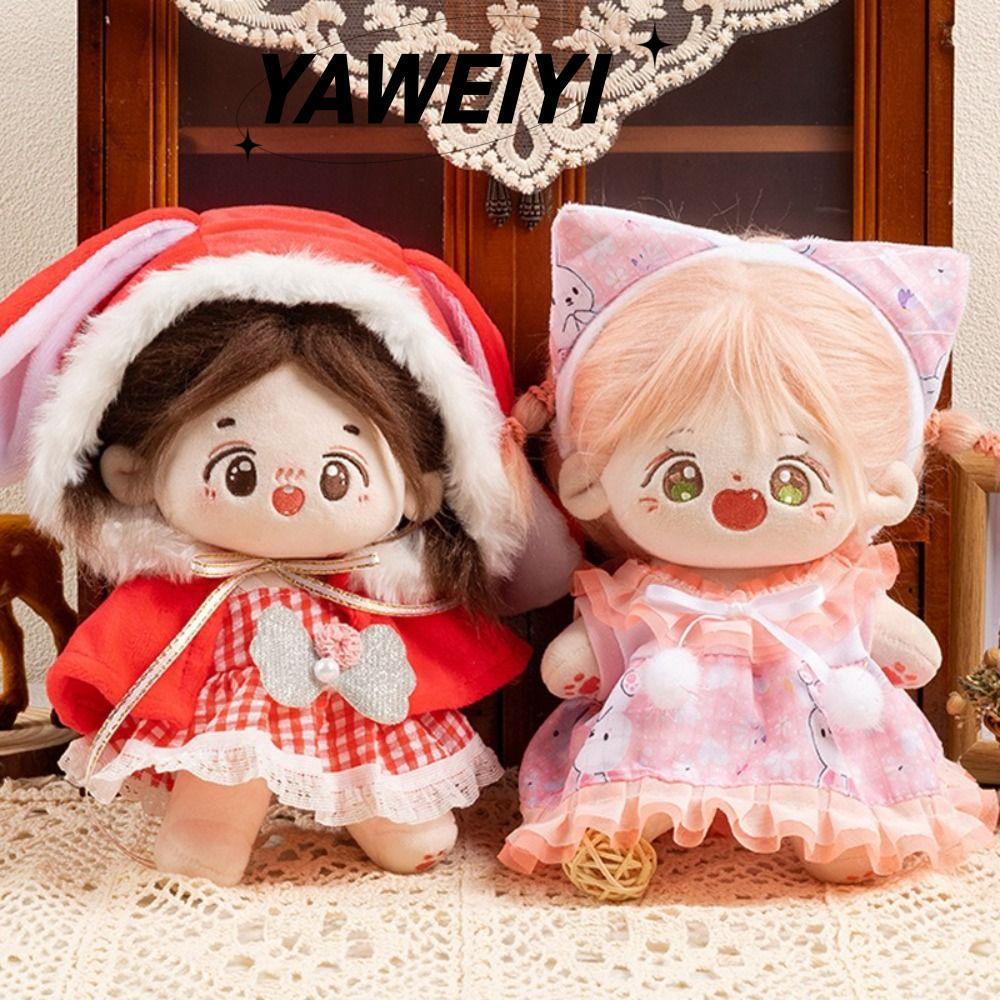 Bộ quần áo búp bê YAWEIYI, Váy búp bê Cotton 20cm xinh xắn Nifty, Váy Lolita công chúa dễ thương