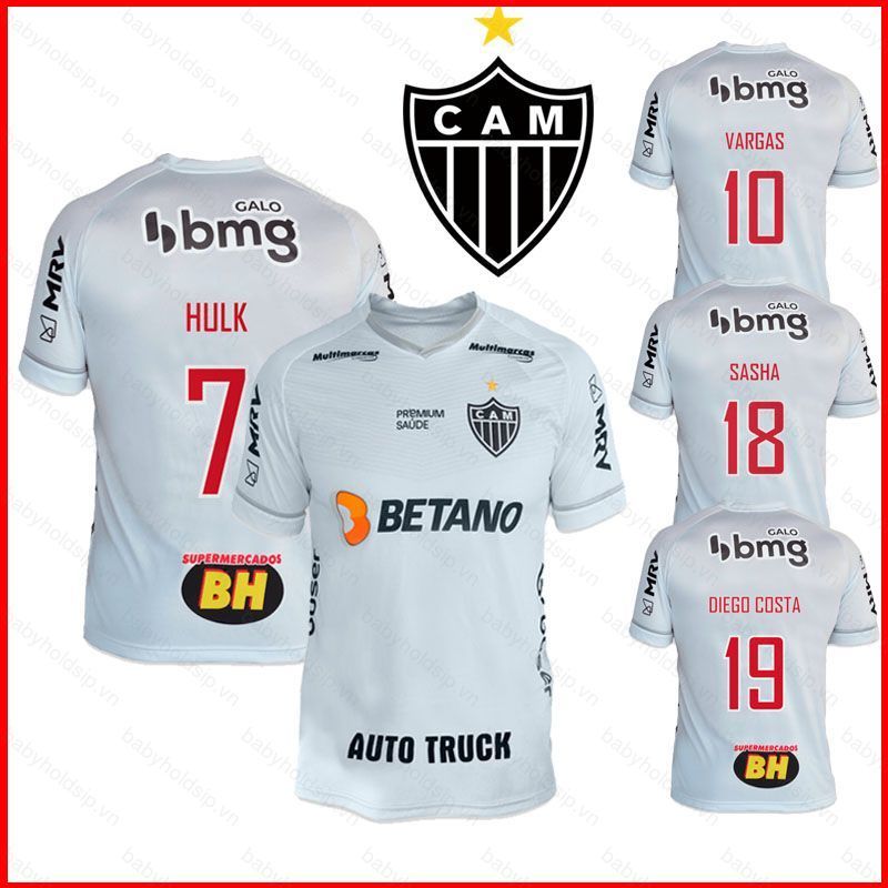 Áo bóng đá Atletico Mineiro F.C. 2021/22 dáng rộng thoải mái - Cầu thủ như Hulk và Diego Costa