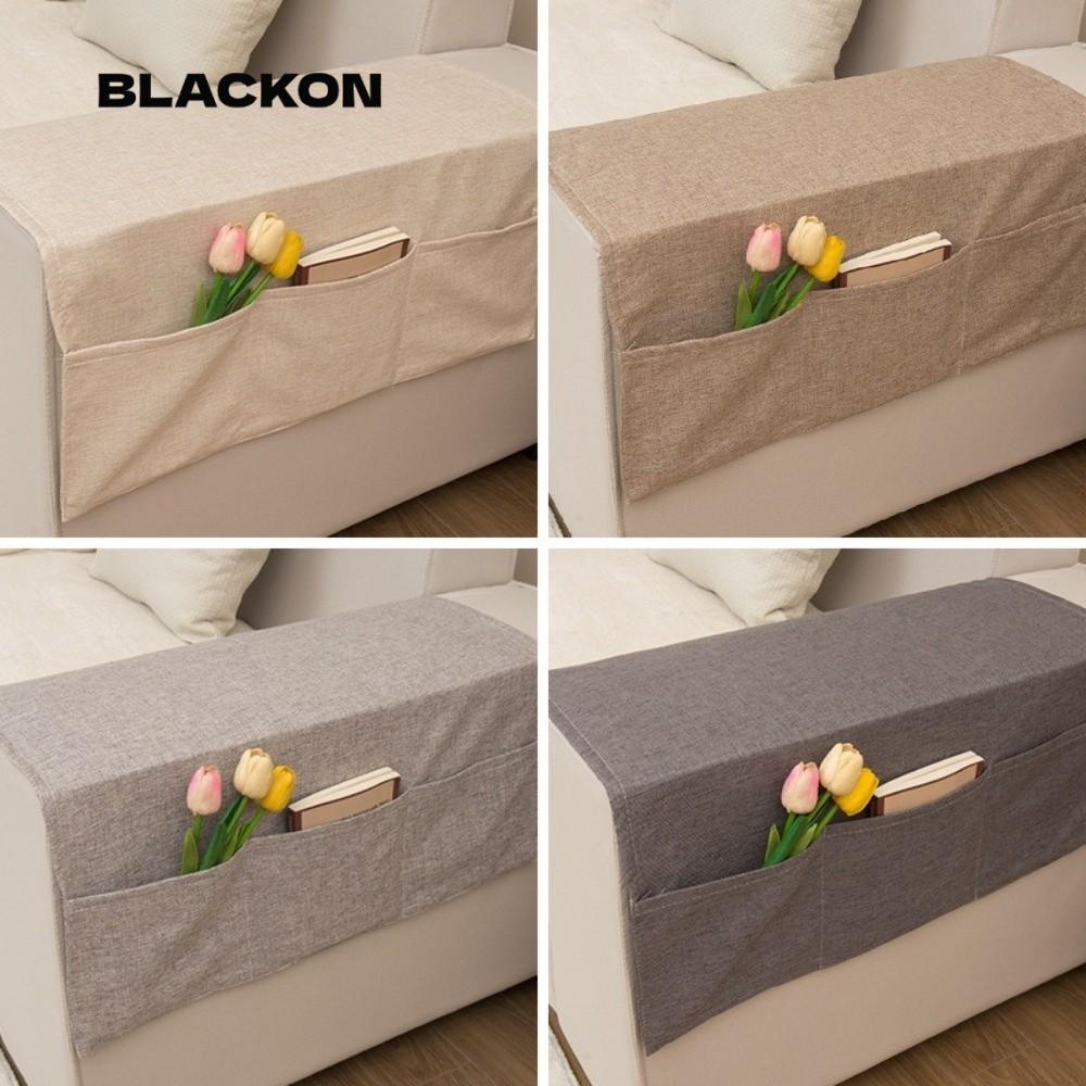 BLACKON Sofa Tay Sắp Xếp, Túi Bảo Quản Cánh Tay Sofa Mềm Chống Bụi, 40x110 60x110 Polyester Có Thể G