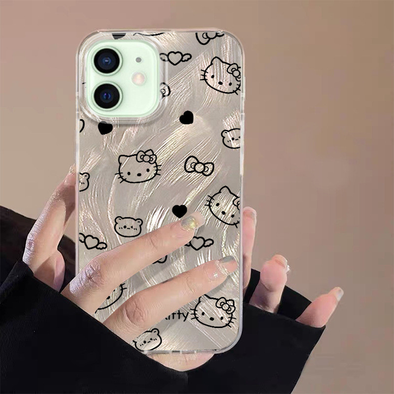 [Khuyến nghị cửa hàng] Sweet Cool Katie Thích hợp cho Apple 17promax Phim hoạt hình iphone16plus Vỏ 