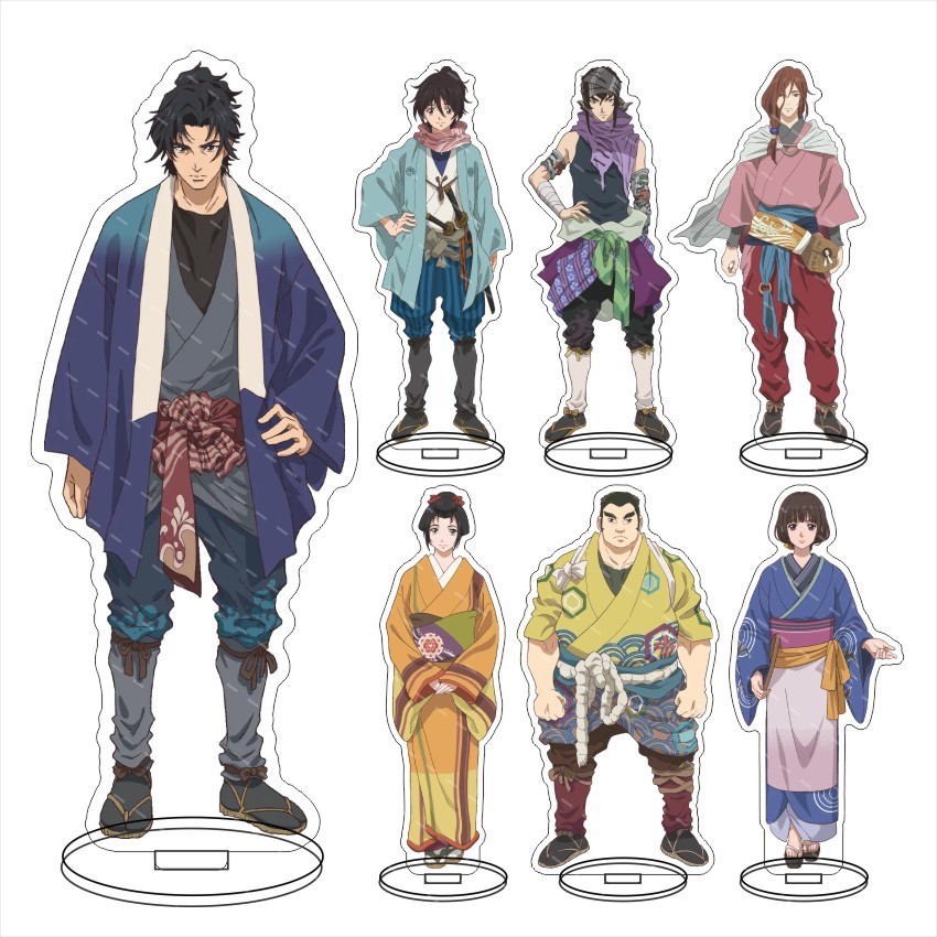 Kẻ giết lửa-The Legend of Phoenix Oedo Fire Slayer-The Legend of Phoenix Acrylic Đồ trang trí Feathe