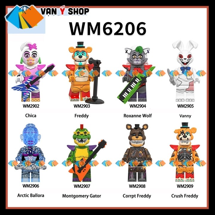 Mô hình Nhân vật Freddy Mô hình Five Nights at Freddy's WM6206