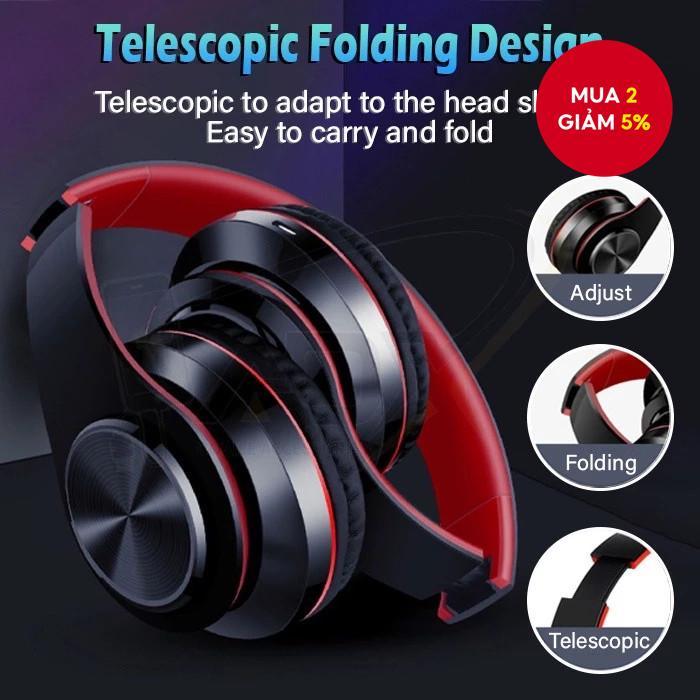 Tai nghe không dây B39 Tai nghe Ove-Ear LED đầy màu sắc Giảm tiếng ồn Tai nghe siêu trầm