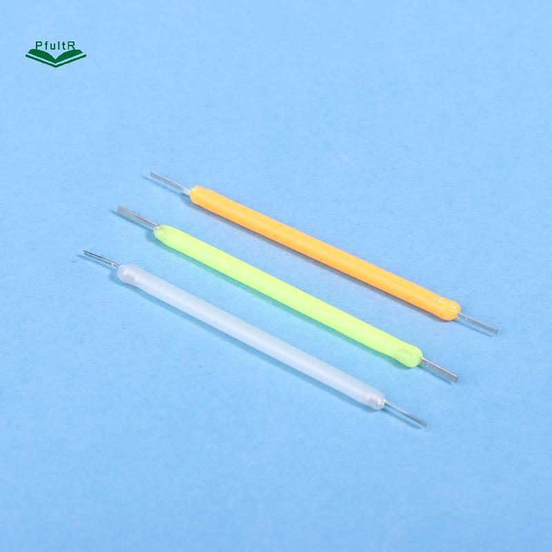 PfultR 10 Chiếc Edison Bóng Đèn LED Dây Tóc Bộ Phận Đèn 38mm DC3V LED Hạt Sợi Kim Phụ Kiện Đèn Diode