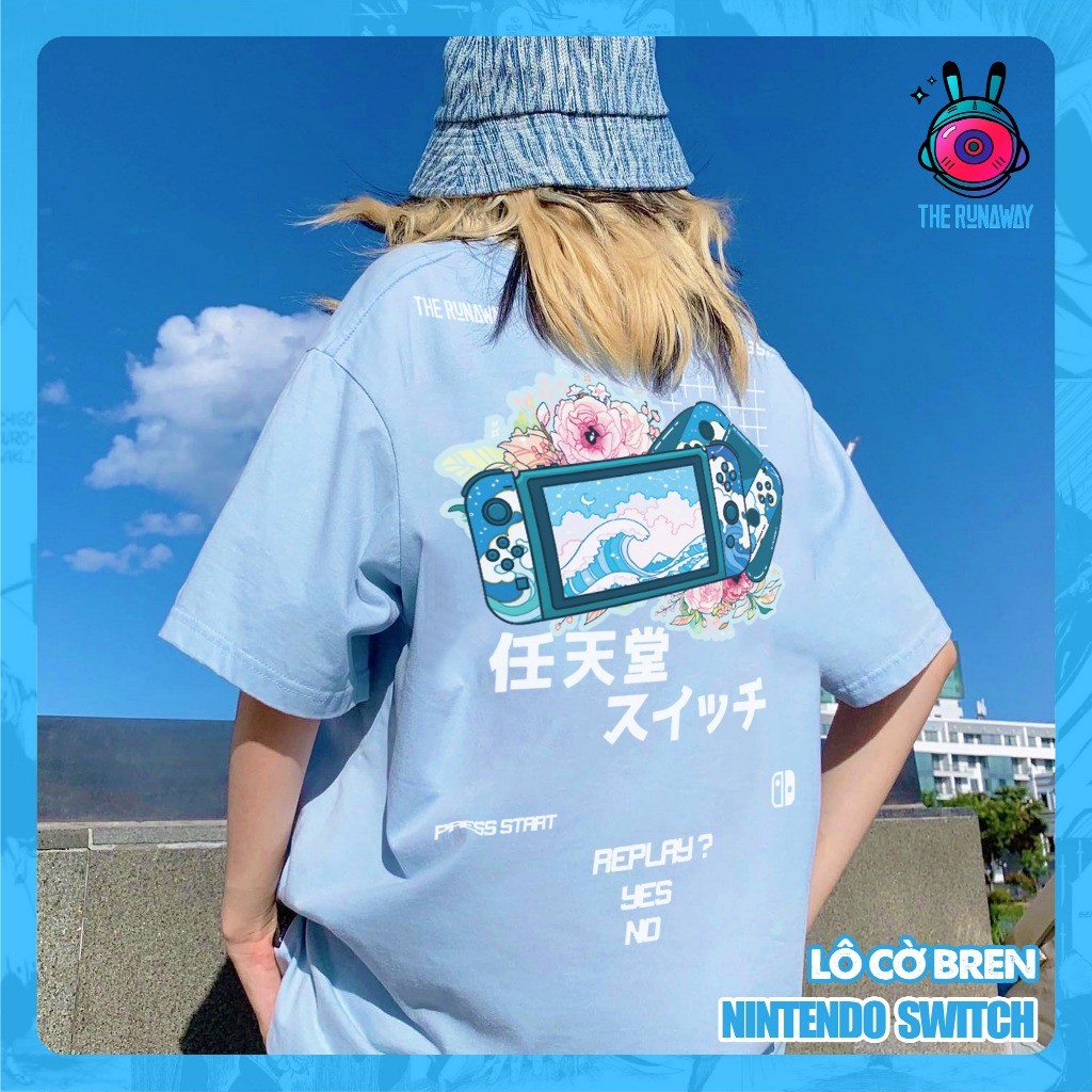 Áo phông Local Brand: Nintendo Switch by The Runaway Cotton 100% cho Nam/ Nữ by The Runaway