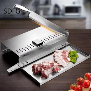 SDFG Máy thái thịt SDFG, Hướng dẫn sử dụng với khay lưu trữ Máy cắt xương, Đa chức năng chống gỉ Độ dày có thể điều chỉnh bằng thép không gỉ Máy cắt gân