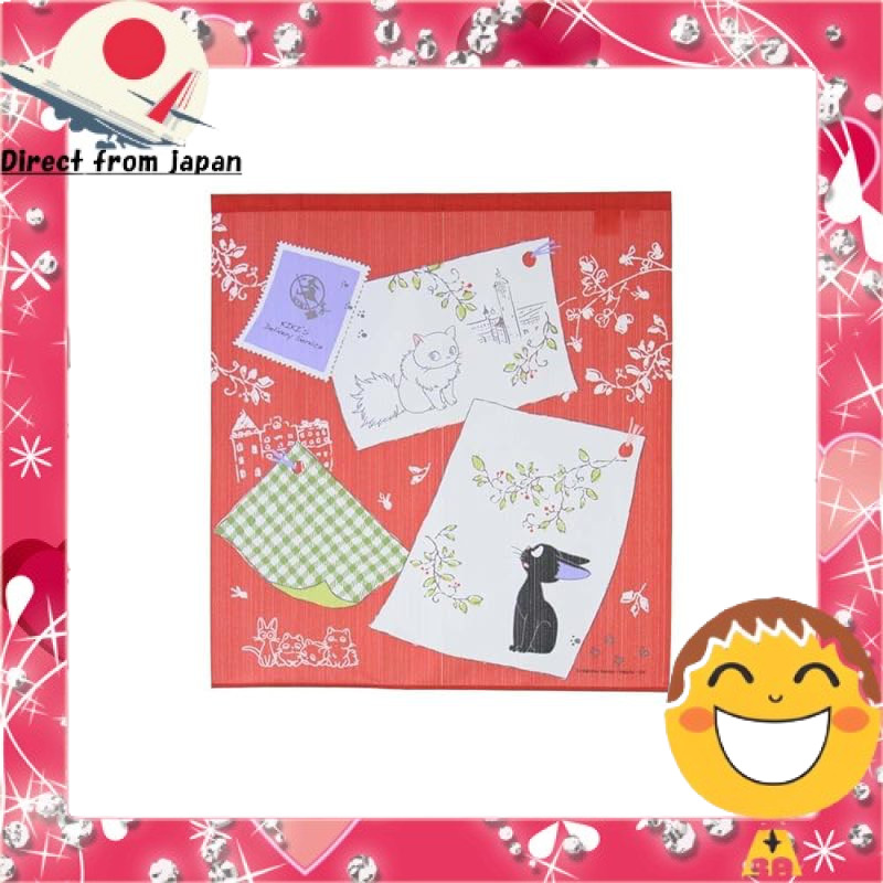 Narumikk Cafe Curtain Kiki's Delivery Service Jiji's Walk 90cm Length 10-062[Direct from Japan]