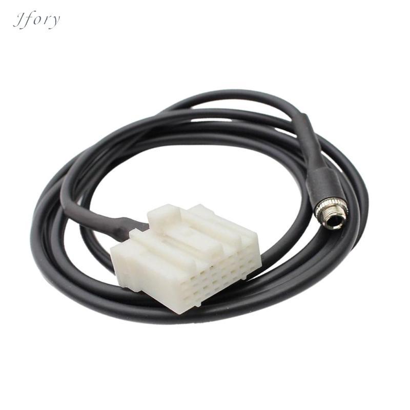 AUX Đầu Vào Nữ Jack 3.5 Mm Cáp Chuyển Đổi Âm Thanh Cho IPod 4 4S 5 5S MP3 Sang Mazda 2 3 5 6 RX8 MX-