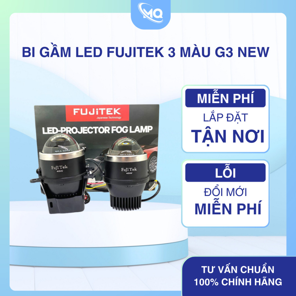 NEW 2026 Bi Gầm Led Fujitek 3 Màu G3 | NEW Đổi Màu 2025 | Bi Gầm GS5, FUJITECK G1