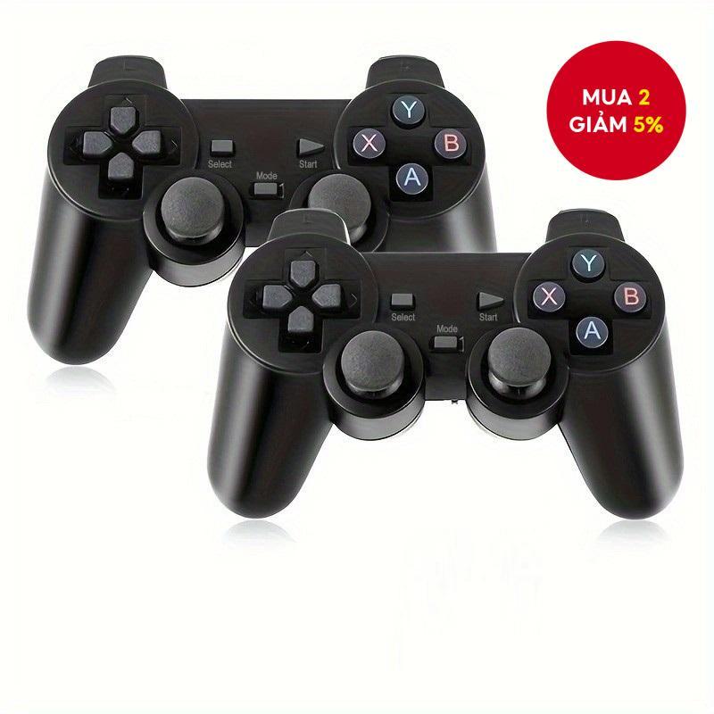 Tay cầm chơi game không dây, bộ điều khiển chơi game không trễ, USB Joystick cho PC, Android TV, điề