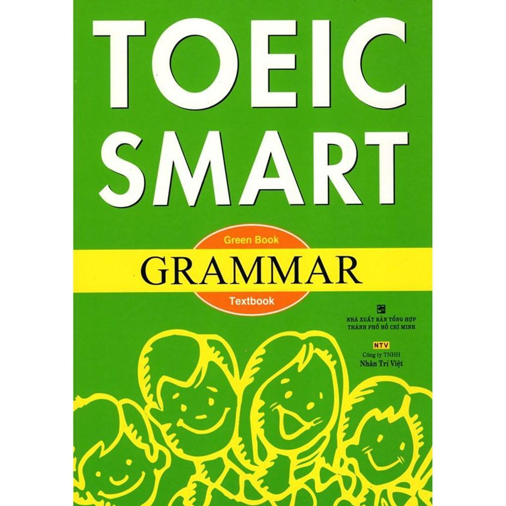 Sách - Toeic Smart - Green Book Grammar (Kèm CD) - Nhân Trí Việt