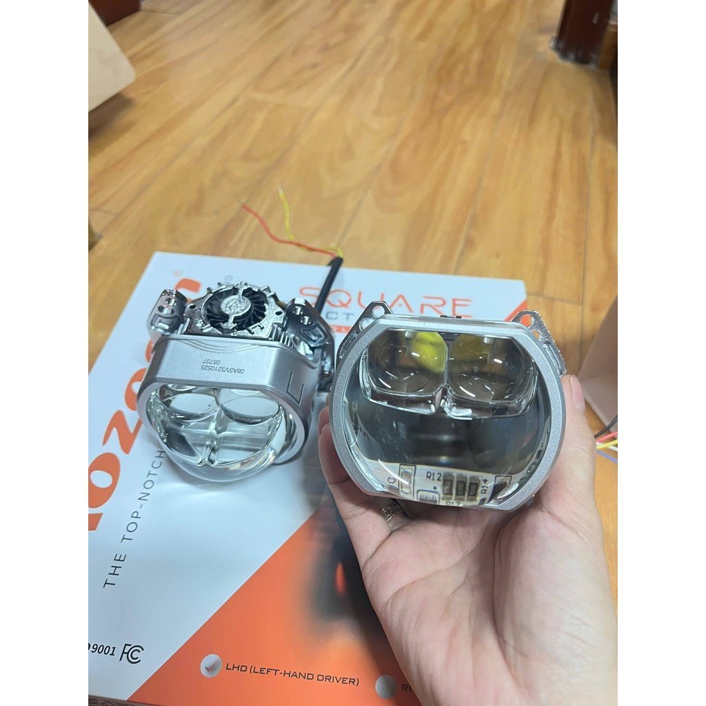 Hot Bi Led Laser 3 inch Aozoom Square V1 V3