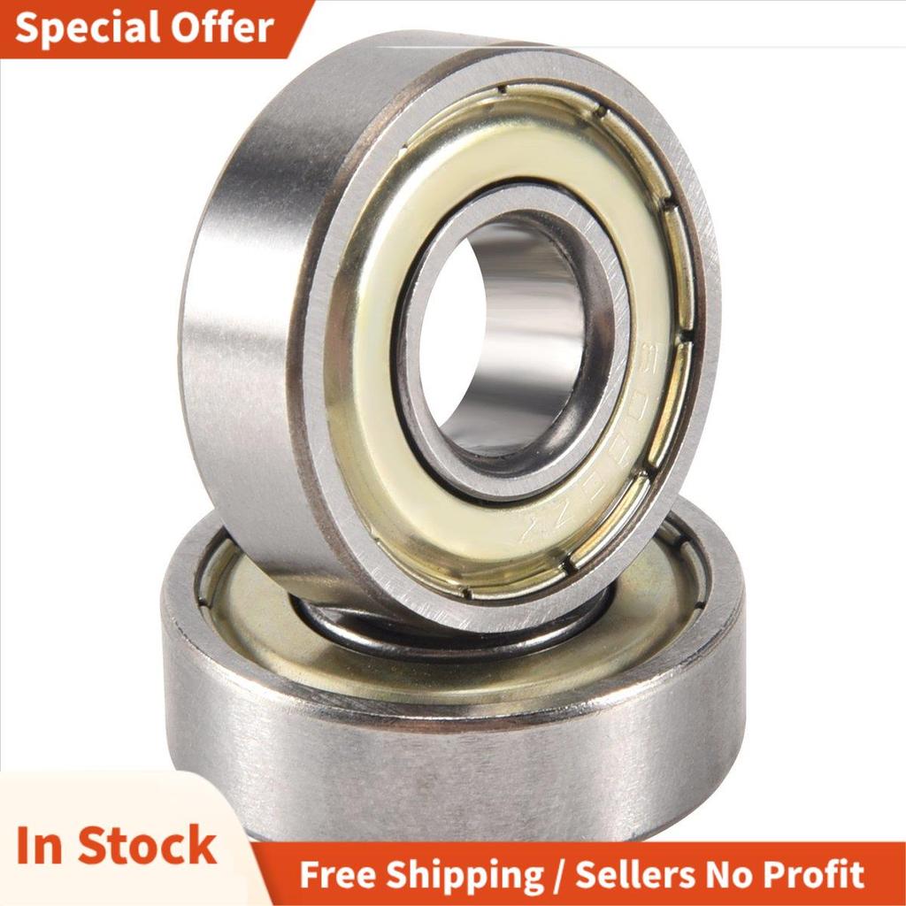 2 Chiếc 6000Z / 6000ZZ Vòng bi rãnh sâu kín được bảo vệ kép 26mm x 10mm x 8mm