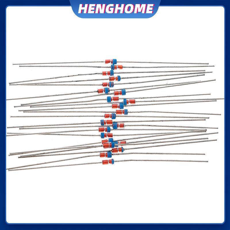 HENGHOME 20 Cái 1N34A DO-35 germanium dò diode AM / FM pha lê đài phát thanh TV HENGHOME