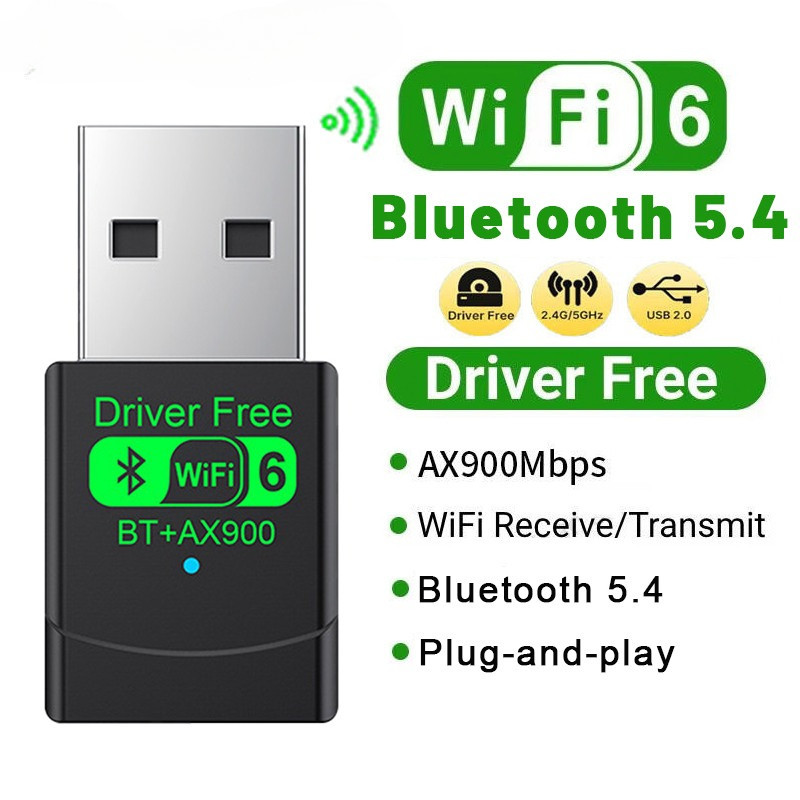 BT+AX900 Wifi 6 Bluetooth miễn phí mã hóa ổ đĩa miễn phí
