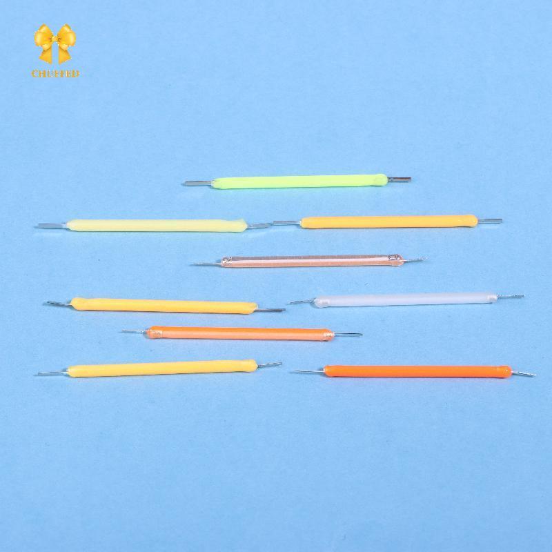 [Chuffed-t] 10 Bộ phận đèn dây tóc LED Edison 38mm DC3V Hạt LED Phụ kiện đèn sợi đốt Diode để chiếu 