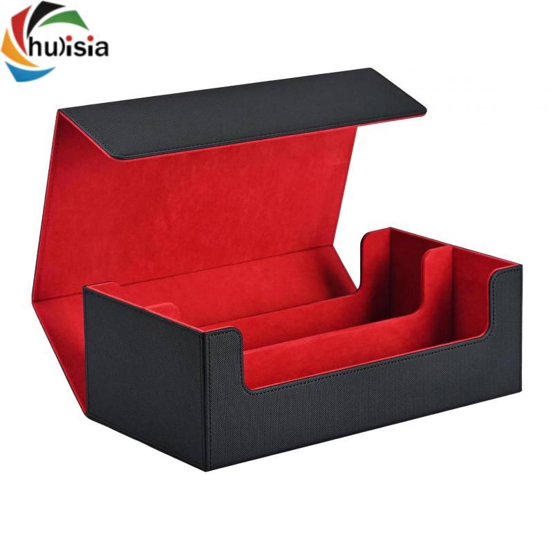 Chulisia Trading Card Deck Box Protector Collectible Dust Organizer Box Deck Card
