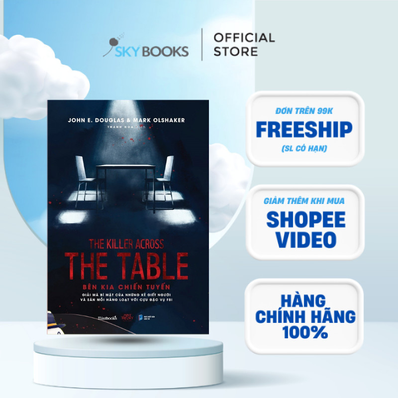 Sách - The Killer Across The Table - Bên Kia Chiến Tuyến