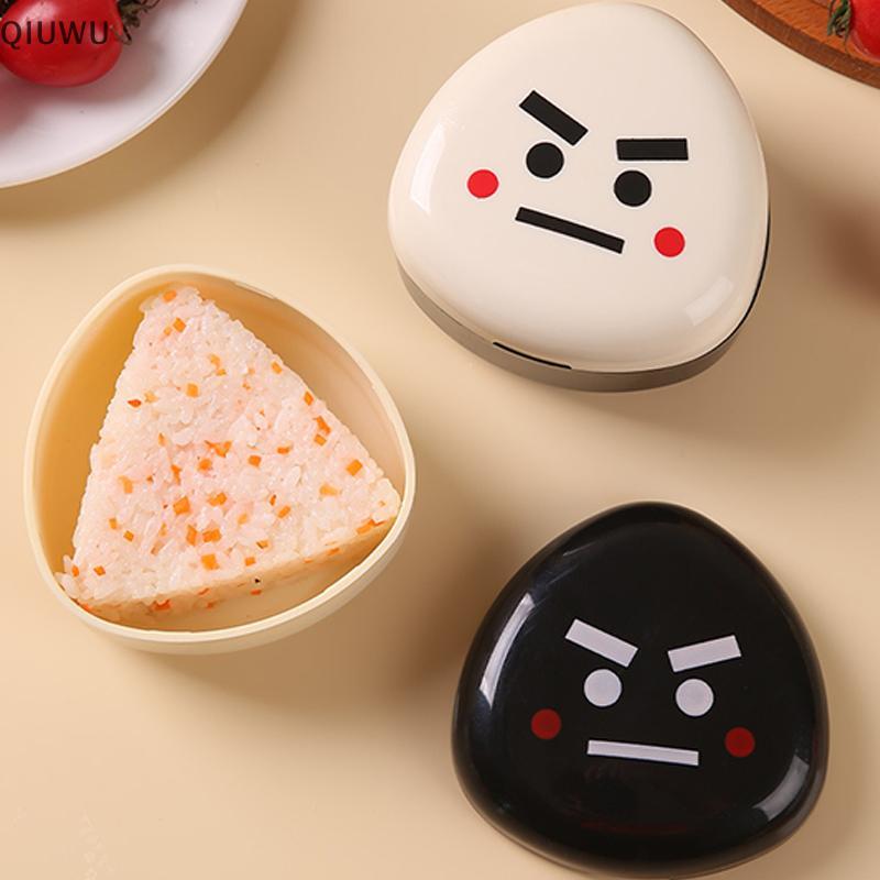 QIUWU Tam Giác Cơm Và Rau Cuộn Khuôn Bento Hộp Nhật Bản Bento Tiện Ích Nhà Bếp Onigiri Maker Frame K