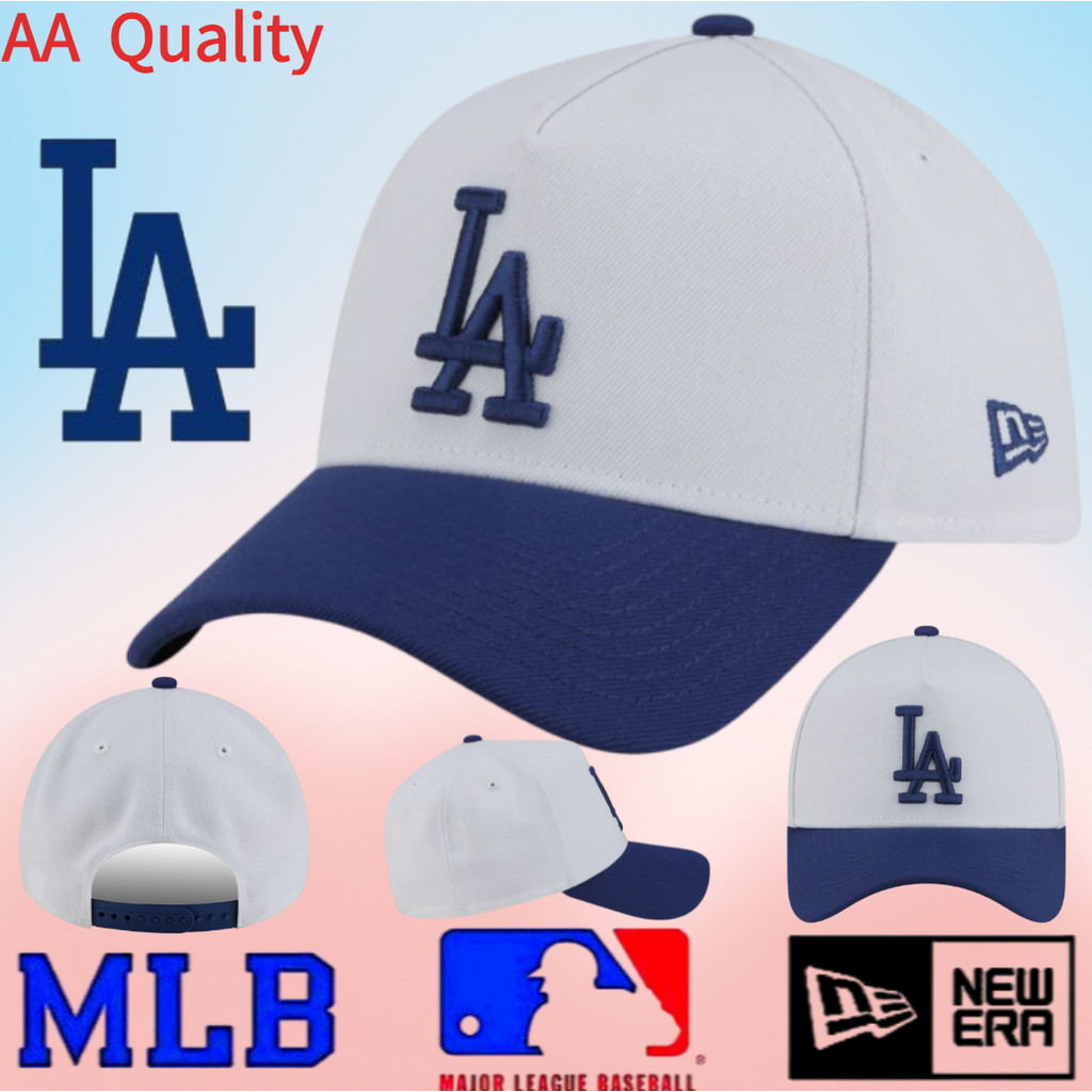 MLB Los Angeles Dodgers - Mũ bóng chày trắng và xanhadjustablethêu đẹp