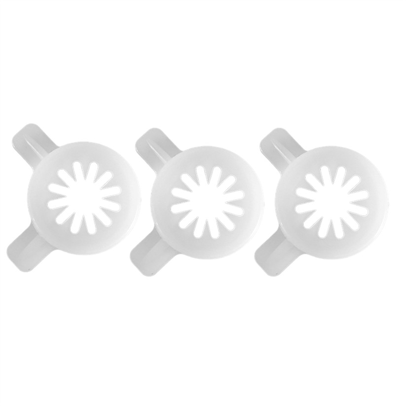 3 Máy Làm Kem Chất Lượng Tuyệt Vời Hình Bông Tuyết Mô Hình Mũ 29 Mm Đường Kính Trong Vật Liệu Cấp Thực Phẩm