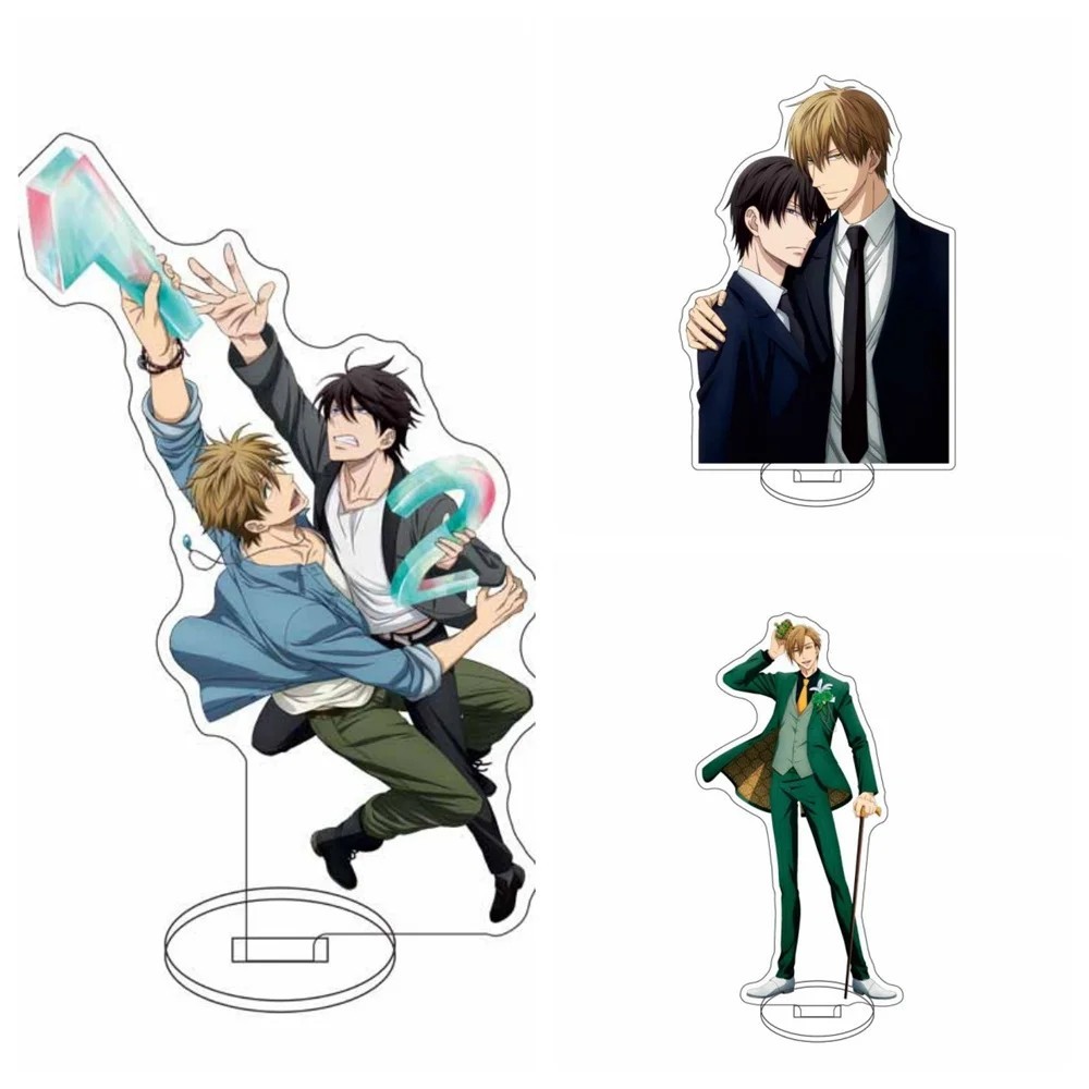 Standee Dakaretai Otoko 1-i ni Odosarete Imasu DAKAICHI Mô hình Mica Acrylic Anime BL Boylove 15cm T