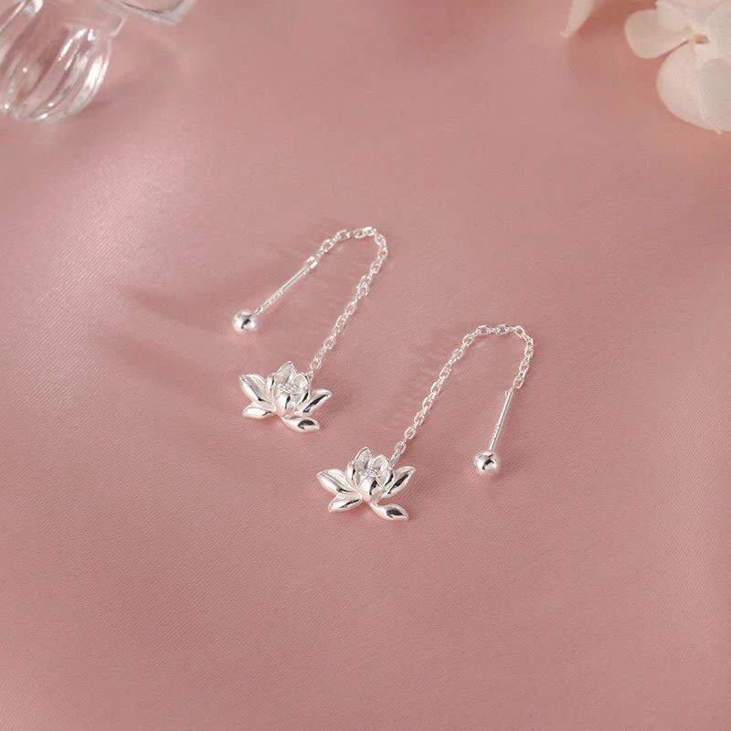 S999 ❈ ❈ ❈ ✷ ❈ ❈ ❈ ❥ ❈ ❈ 🍒 zheng ❈ ❈ ❈ ❈ ❈ ❈ ❈ ❈ ❈ ❈ ❈ ❈ ❈ ❈ ❥ ❈ S999 Dây tai sen bạc S999 Thiết kế 