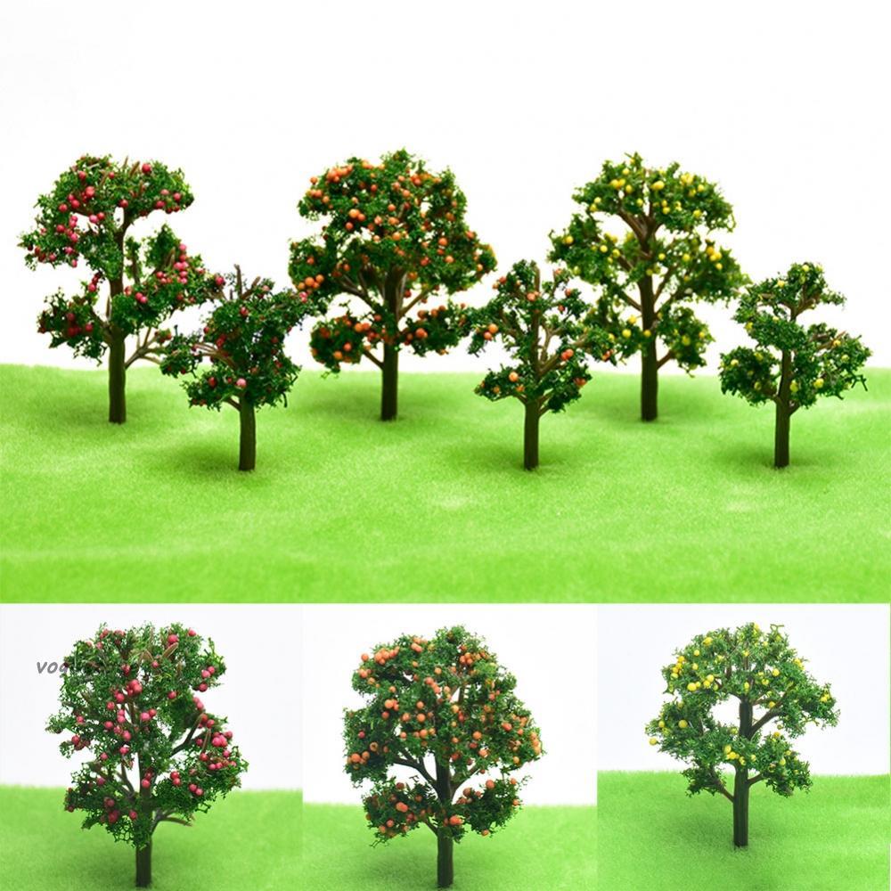 #VOGUEZ#Model Tree DIY Garden Mini Sand Table Scenery Train Layout 5/7CM Decor