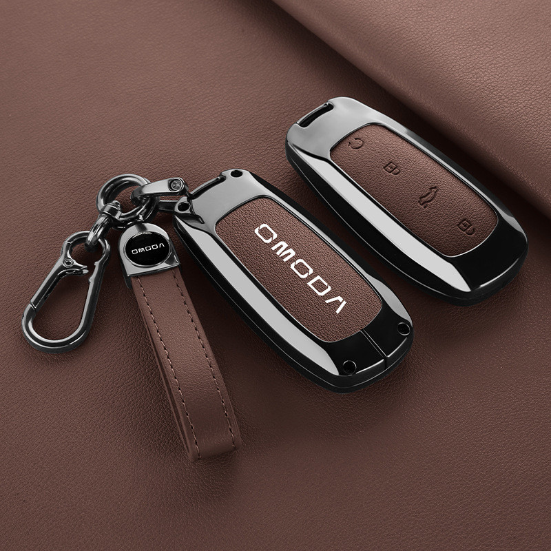 Thích hợp cho 26 Vỏ chìa khóa ô tô OMODA 7 2026 OMODA C7 Cao cấp Nam Nữ Phụ kiện ô tô Vỏ bảo vệ Khóa