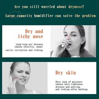 RO > Máy tạo độ ẩm phun sương mát mẻ cho phòng ngủ, Máy tạo độ ẩm không khí siêu âm siêu yên tĩnh 2L, Máy tạo độ ẩm trên cùng, Máy tạo độ ẩm để bàn chạy bằng USB Mới