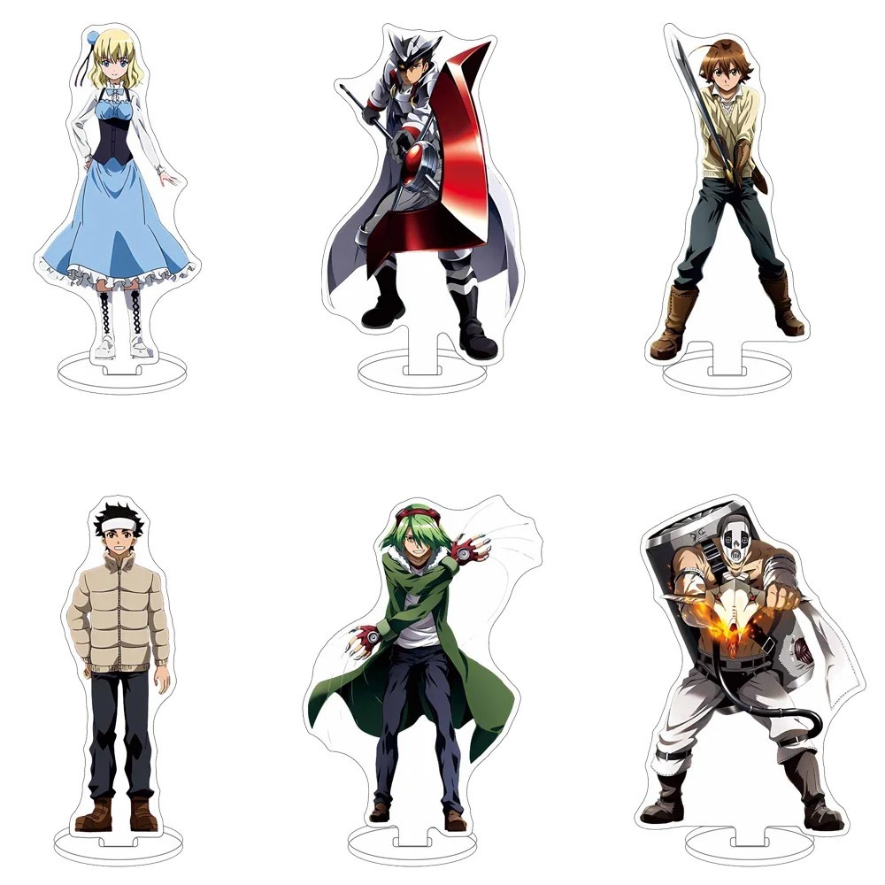 Standee Anime Akame ga Kill Mô Hình Mica Acrylic 15cm Trang Trí Bàn Học Quà Tặng Sưu Tầm Phụ Kiện An