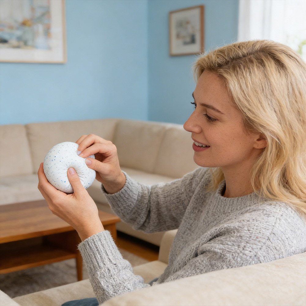 Handmade Ball Squeezing Toy with Shapeable Stress Relieving Ball for Children As A Stress Relieving 