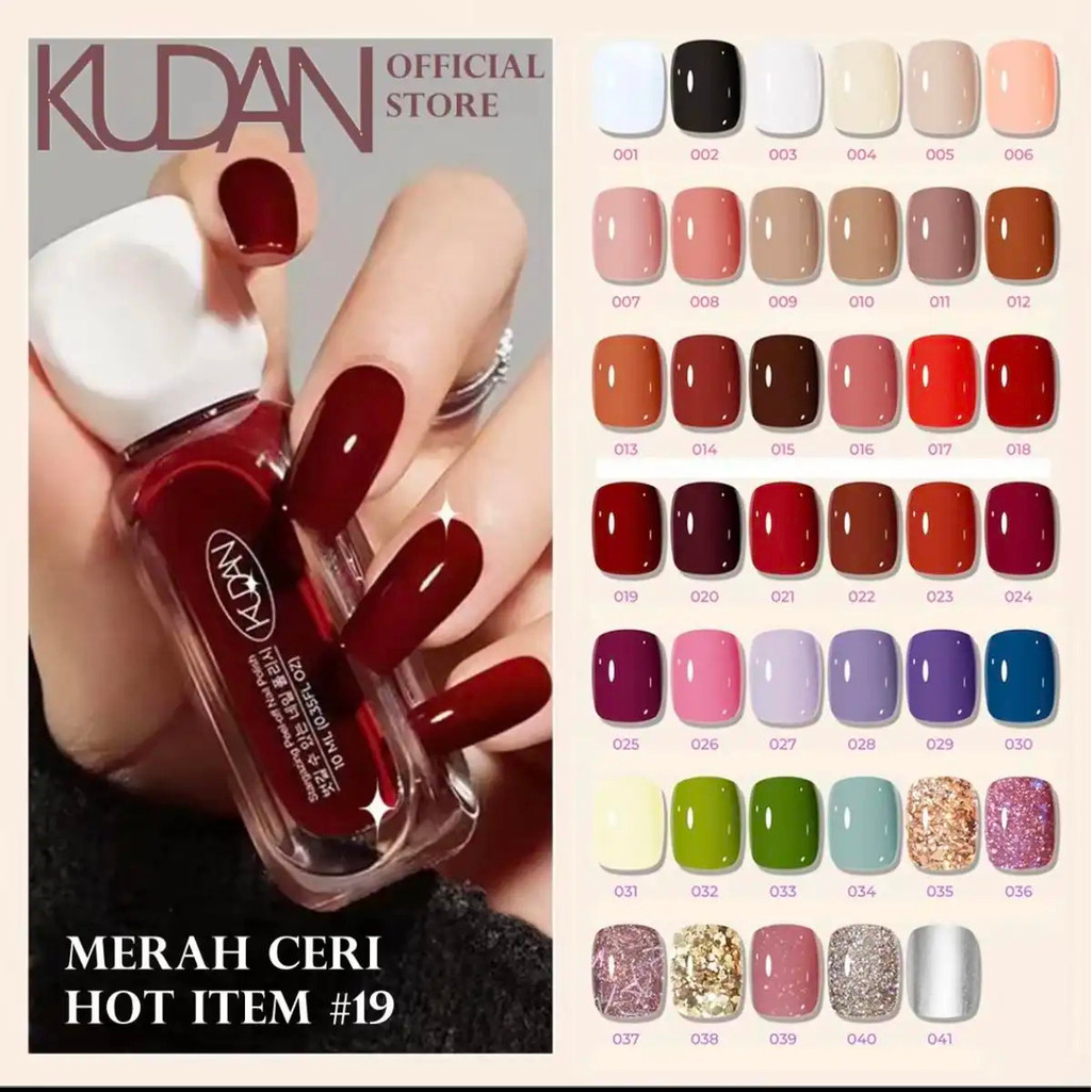 [Giao hàng 24 giờ] Sơn móng tay KudaN Peel Off Kudan Sơn móng tay No-bake gốc nước 10 ML (MZ019)