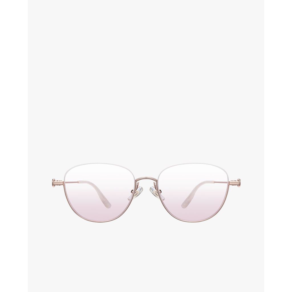 MUJOSH - Gọng kính oval unisex bản mảnh MJ12FN1084-GDC3